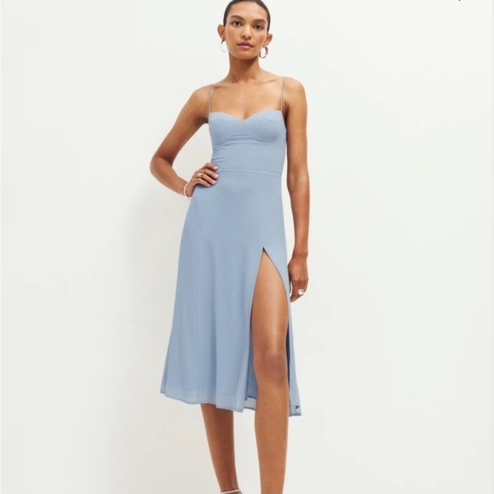 Reformation Juliette Dress in Mineral